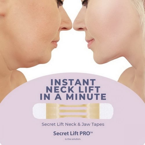 Secret Lift for Neck – نظام شد الرقبة الفوري