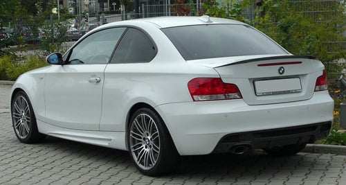 بلاستيك صدام خلفي BMW E82 رقم 51127170665