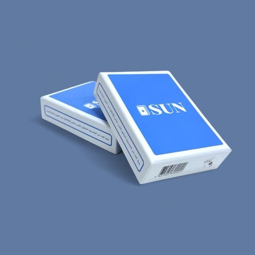 شده ورق بلوت عدد 10 حبات كل حبه تحتوي على 54 كرت س...