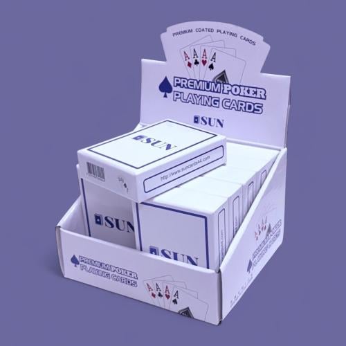 شده ورق بلوت عدد 10 حبات كل حبه تحتوي على 54 كرت س...