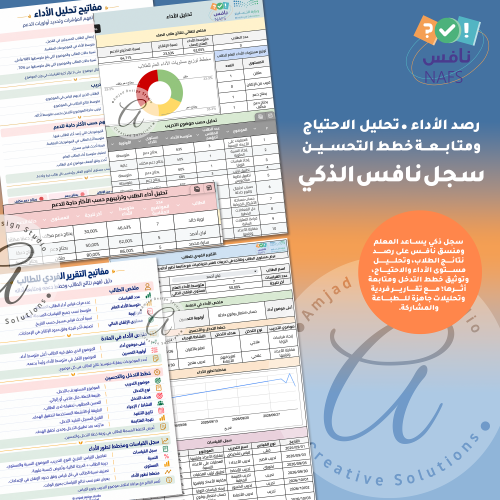 سجل نافس الذكي || رصد وتحليل الأداء وخطط التحسين