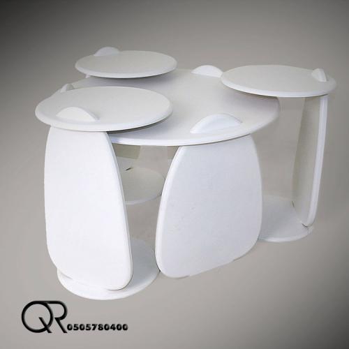 طاولة-ديكورية-مع-3-طاولات-خدمة