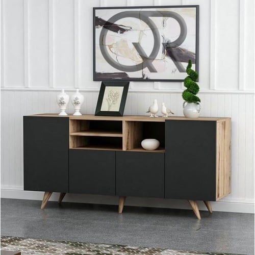 كونسول او مدخل مصنوع من الخشب