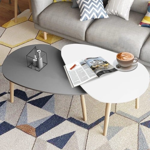 طاولات ضيافة رئيسية مجموعة من طاولتين