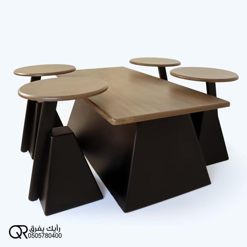 طاولات عصرية 4+1