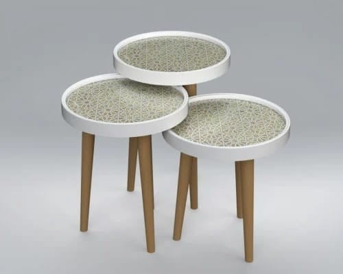 فيكتوريا أمازون طاولات خدمة ثلاثية من اجود انواع ا...