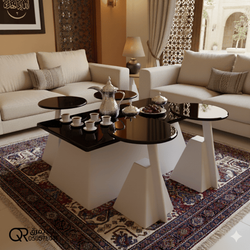 طاولات عصرية 4+1