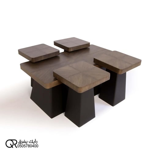 طاولات قهوة عصرية 4+1