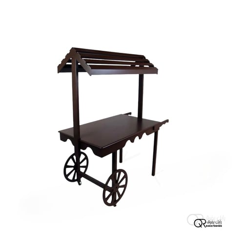 عربة طعام ديكورية