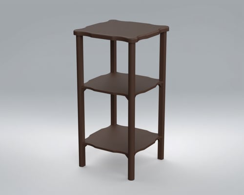 طاولة خدمة 3 أرفف