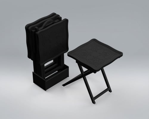 طاولة خدمة شنطة تركي