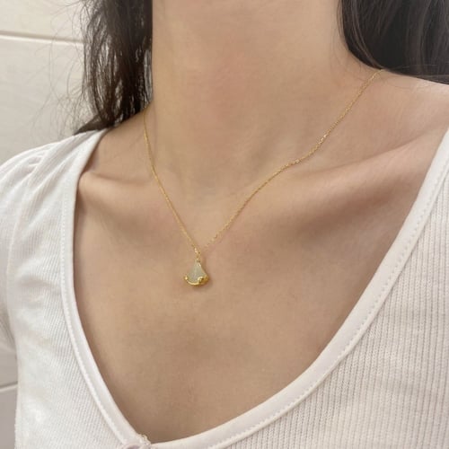 قلادة دريم من الفضة المطلية بالذهب