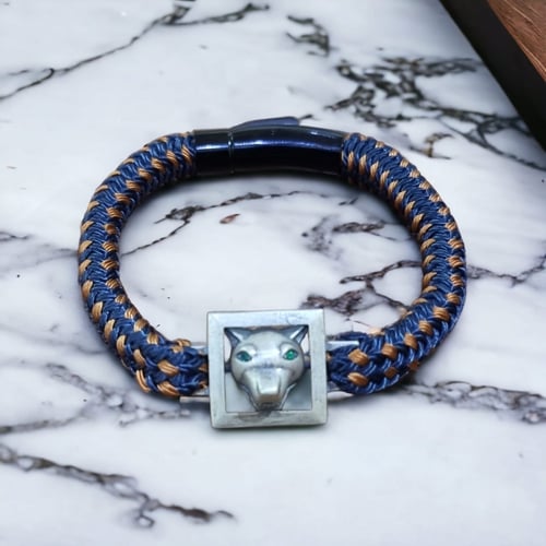 أساور رجالي الذئب متعدد اللوان