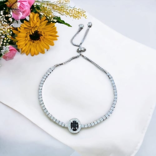 سوار بلاك دايموند بأحجار الCZ