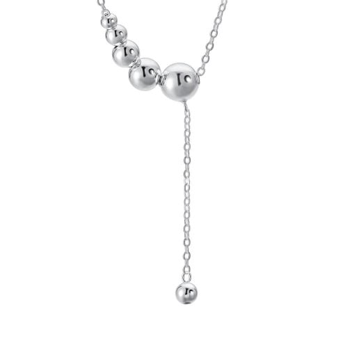 سلسال فرانكا من الفضة المطلية بالروديوم