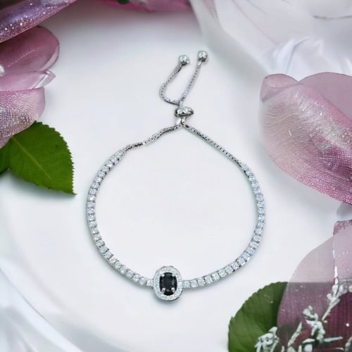 سوار بلاك دايموند بأحجار الCZ