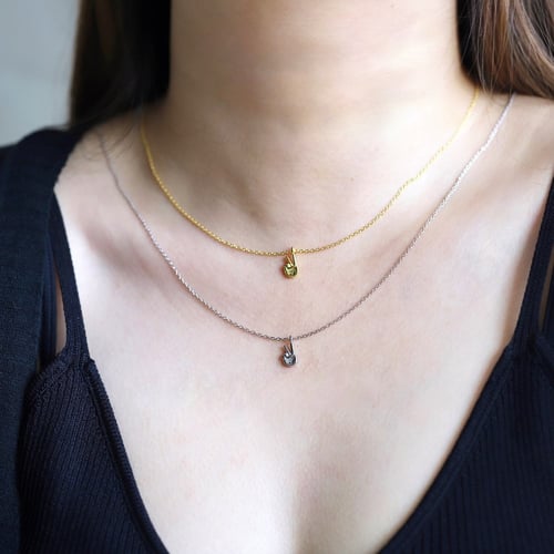 قلادة النصر من الفضة المطلية بالروديوم