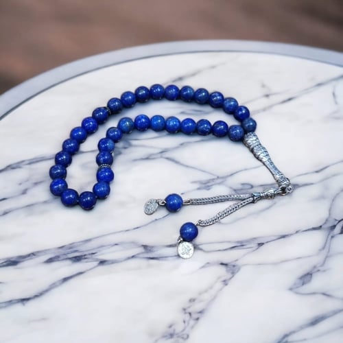 سبحة حجر اللازورد