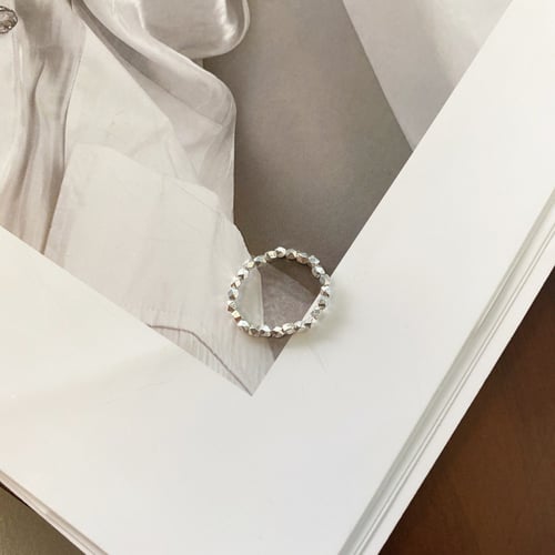 خاتم سترج بلورات الفضة