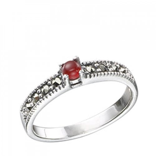 خاتم سنبل كلاسيك بالعقيق