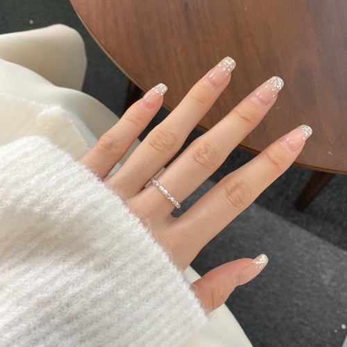 خاتم سترج بلورات الفضة