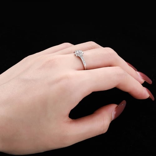 خاتم سقراط من احجار الـ CZ والفضة