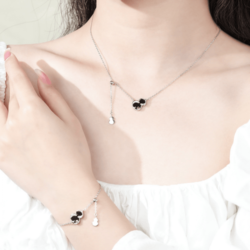 سوار سباركلينج بالمينا و احجار الـCZ والفضة المطلي...