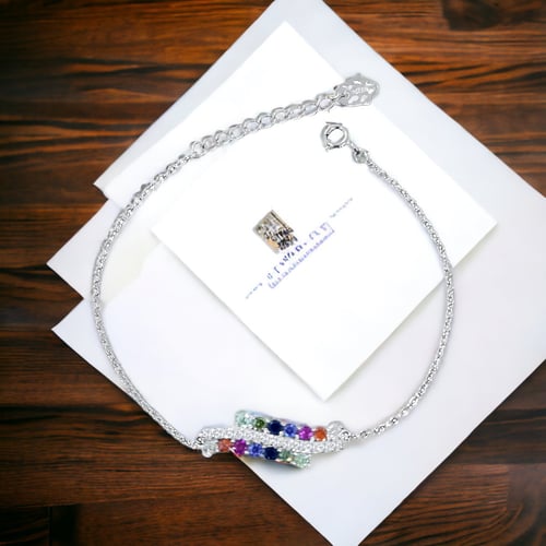 أساور جويل بأحجار الCZ الملونة