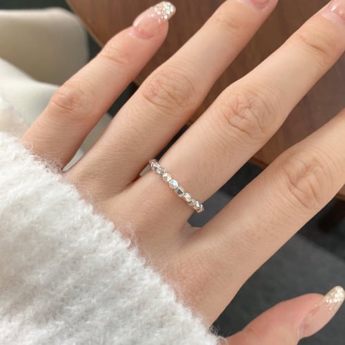 خاتم سترج بلورات الفضة