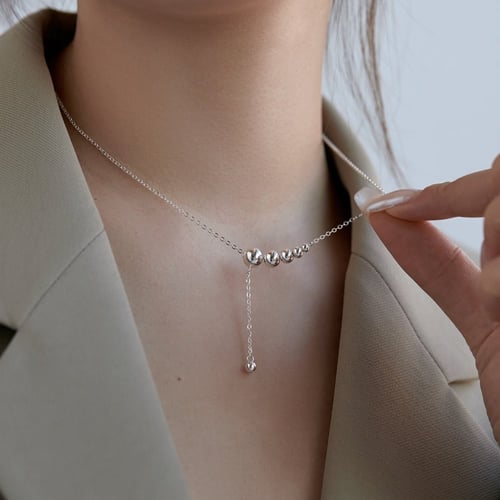 سلسال فرانكا من الفضة المطلية بالروديوم