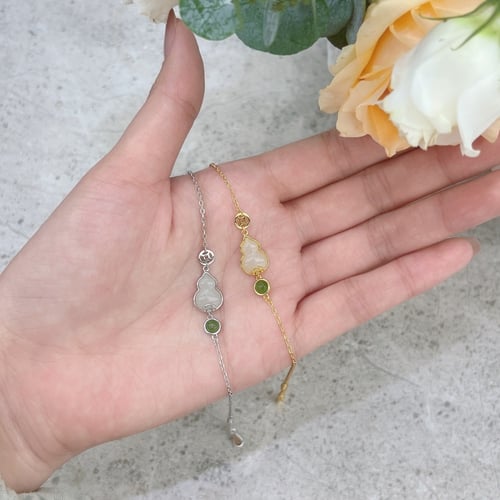 سوار جولي من الفضة المطلية بالروديوم