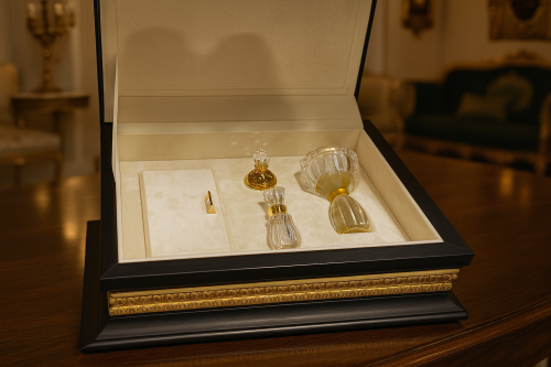 صندوق الهدايا الفاخر - إمكانية إضافة شعار أو إسم