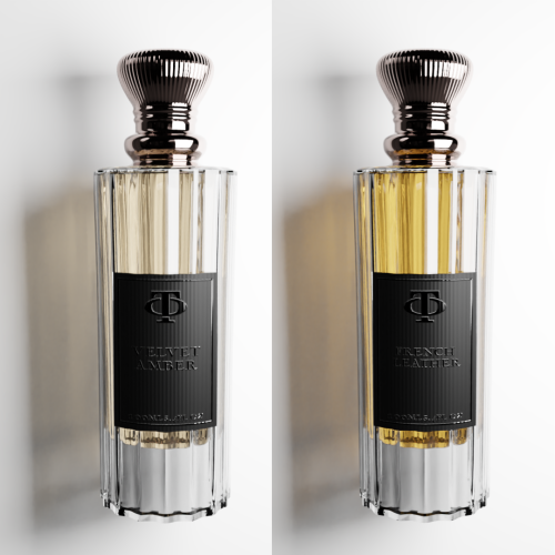 عطر فرنش ليذر + عطر فلفت عنبر - إصدار محدود