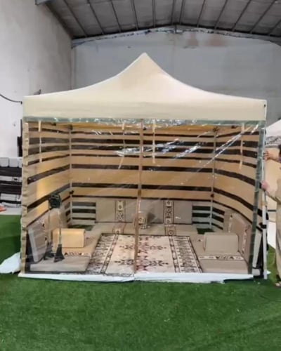الخيمة الرمضانية شامل للاثاث