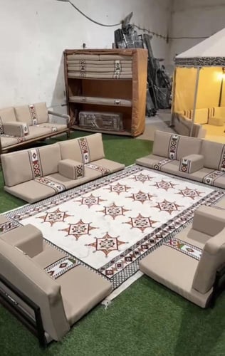 البكج الرمضاني طقم جلسات مع دولاب كبير