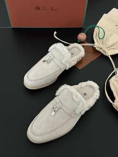 Loro piana Babouche Charms Walk Loafers