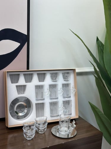 طقم كاسات وفناجيل