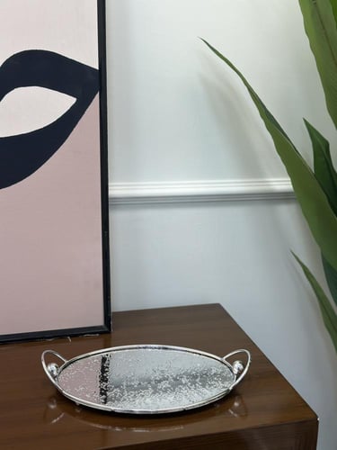 صينية تقديم استيل