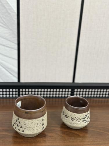 كوب سيراميك نجدي - بني