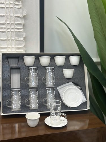 طقم كاسات وفناجيل