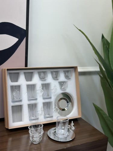 طقم كاسات وفناجيل