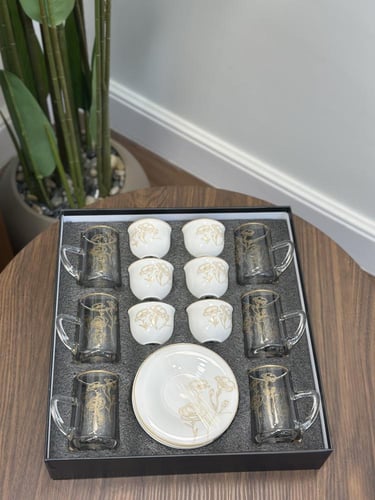 طقم كاسات وفناجيل