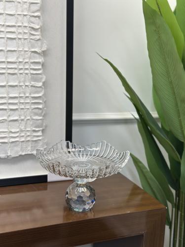 صحن تقديم كرستال