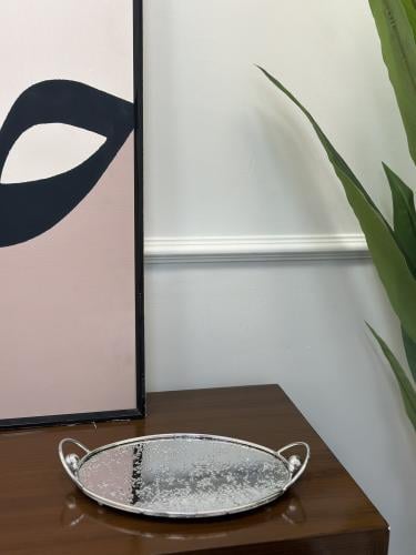 صينية تقديم استيل