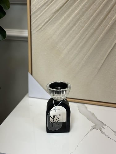 مبخرة كرستال بعباره ترحيبية