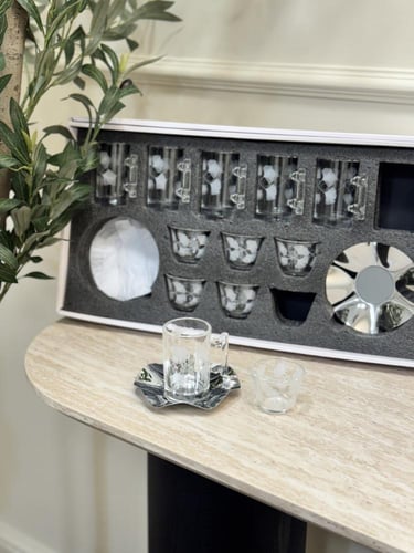 طقم كاسات وفناجيل