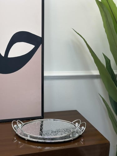 صينية تقديم استيل