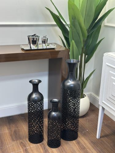 فازة استيل اسود