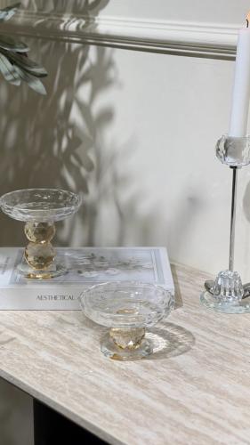 صحن تقديم كرستال