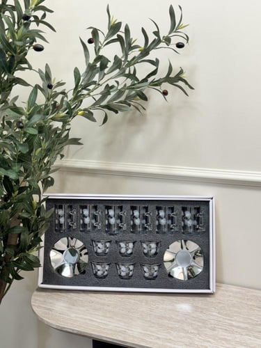 طقم كاسات وفناجيل